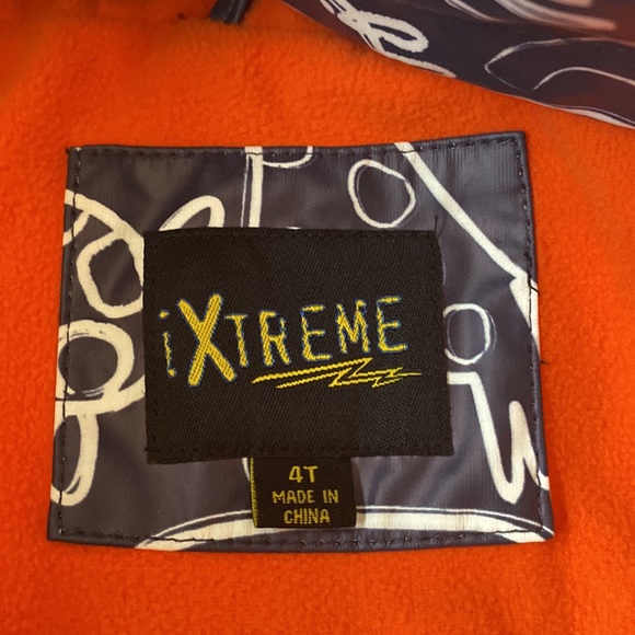 Toddler Fleece Lined Animal Printed Raincoat Jacket - Picture 8 of 8